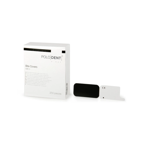 POLODENT BISS-SCHUTZ FÜR SPEICHERFOLIEN GRÖßE 3 (250 Stück) 864165 - 0