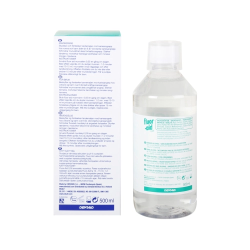 DENTAID FLUOR AID (500ml) - 0