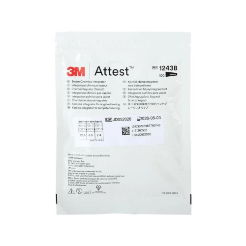 3M COMPLY STERIGAGE STEAM CHEMICAL INTEGRATORS (100 Stück)