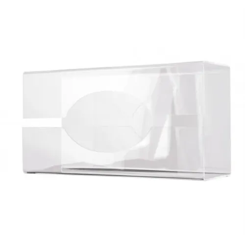 MEDIQO HANDSCHUHESPENDER TISCHMODEL TRANSPARENT GROß (H88x B250xD135mm)