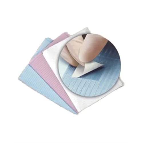 CROSSTEX PATIENTEN SERVIETTEN 48x33cm SANI-TAB BLAUW (400st)