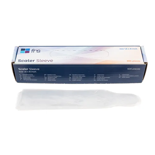 FHS DOCHEM PLASTIC SCALER SLEEVES 20.3x4.1cm (500 Stück)