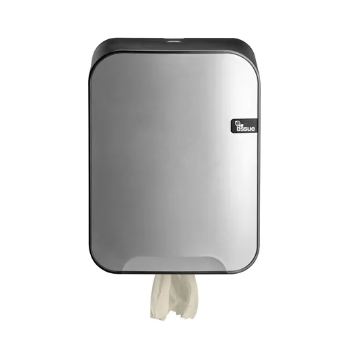 MTS E-TISSUE DISPENSER FOR WIPES ON ROL SILVER 447194