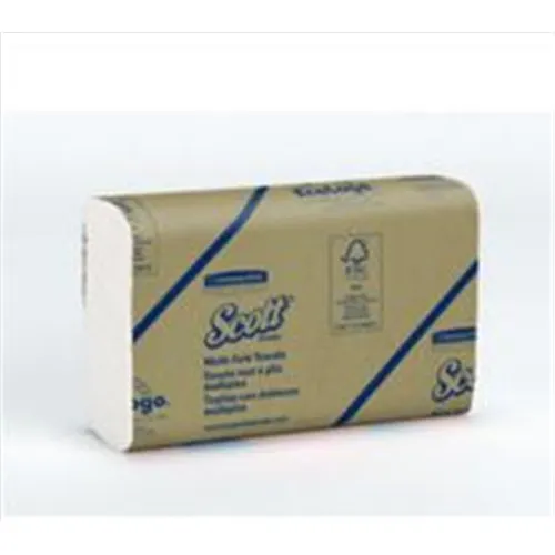 KIMBERLY CLARK SCOTT HANDTÜCHER MULTIFOLD MEDIUM 1-LAGIG WEIß (23,5x23cm)