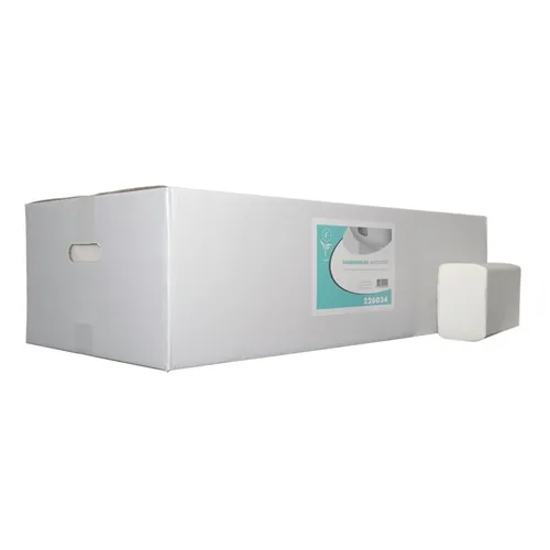 FHS ZELLSTOFF HANDTÜCHER ECO MULTIFOLD 2-LAGIG GEKLEBT 24x20,6cm (25x120st)