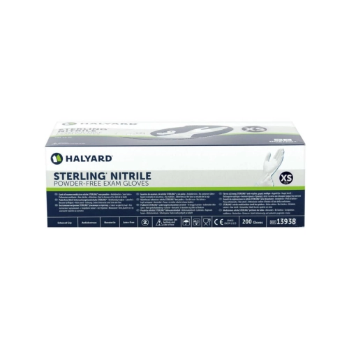 HALYARD NITRILHANDSCHUHE STERLING PUDERFREI X-KLEIN GRAU (200 Stück)