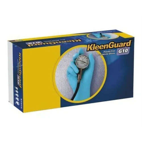 KIMBERLY CLARK HANDSCHUHE NITRIL PUDERFREI KLEENGUARD BLAU G10 SMALL (100st)