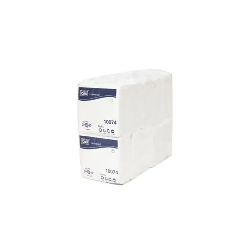 TORK UNIVERSAL SERVIETTEN WEISS 1-LAGIG 1/4  30x30cm NR.509335-00 (28x100st)