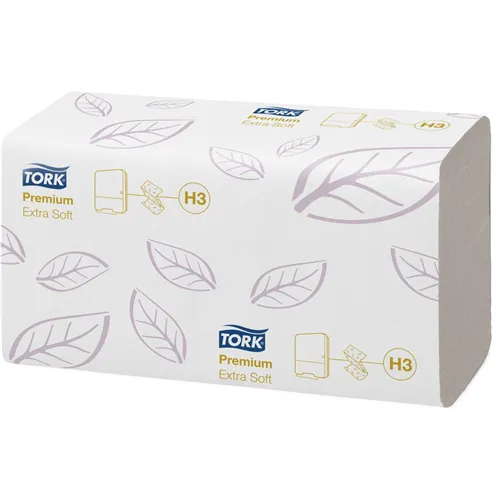 TORK PREMIUM HANDTÜCHER ZZ-FALZ WEICH 2-LAGIG 23x23cm NR.100278 (15x200Stk)