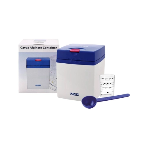 CAVEX ALGINAT CONTAINER LEERDOSE BLAU