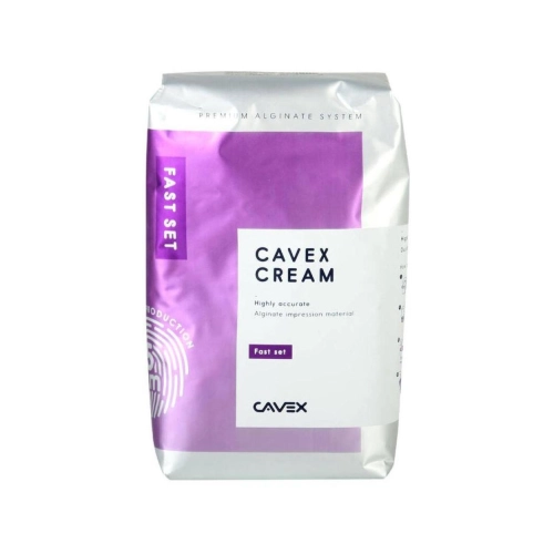 CAVEX CREAM ALGINAT SCHNELLHÄRTEND SET STAUBFREI (500gr)