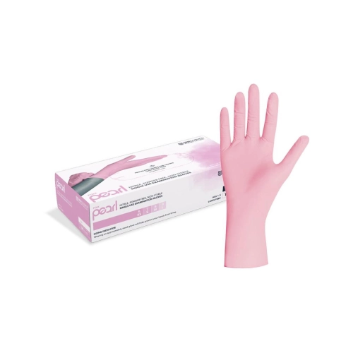 FHS NITRILHANDSCHUHE PUDERFREI PINK PEARL MEDIUM (100 Stück)