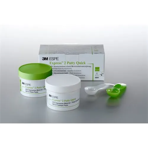 3M EXPRESS-2 PUTTY QUICK VPS IMPRESSION MATERIAL 36841 (2x300ml)