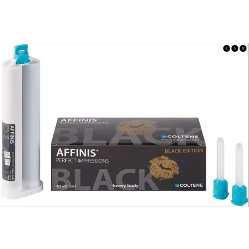 COLTENE AFFINIS BLACK EDITION HEAVY BODY (2x75ml/8 tips)