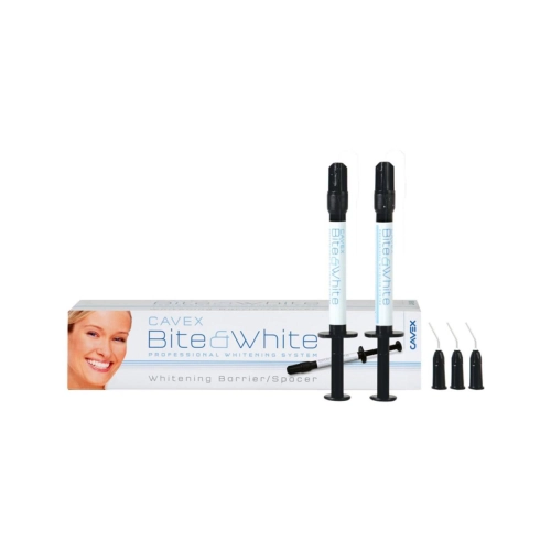 CAVEX BITE & WHITE BARRIER/SPACER (2x1ml/10 tips)