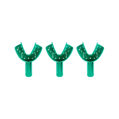 GC COE ABDRUCKLÖFFEL KUNSTSTOFF SPACER PERFORIERT BEZAHNT UNTEN NR. 22D KLEIN (12 Stück)