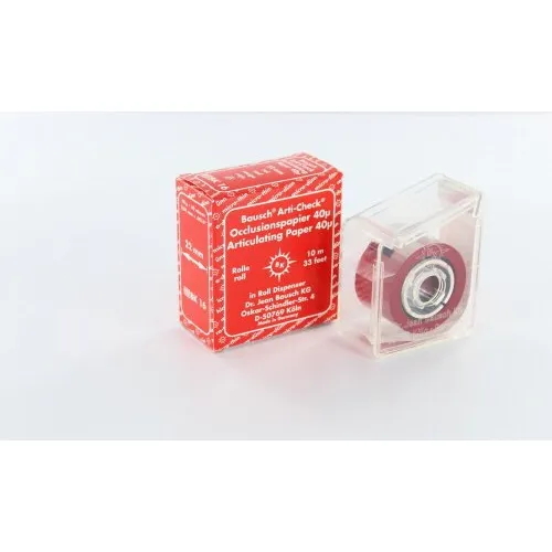 BAUSCH ARTIKULATIONSPAPIER BK16 ROT 22mm (10m)