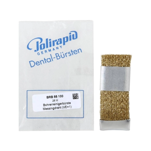 POLIRAPID BOHRERREINIGUNGSBÜRSTE MESSINGDRAHT
