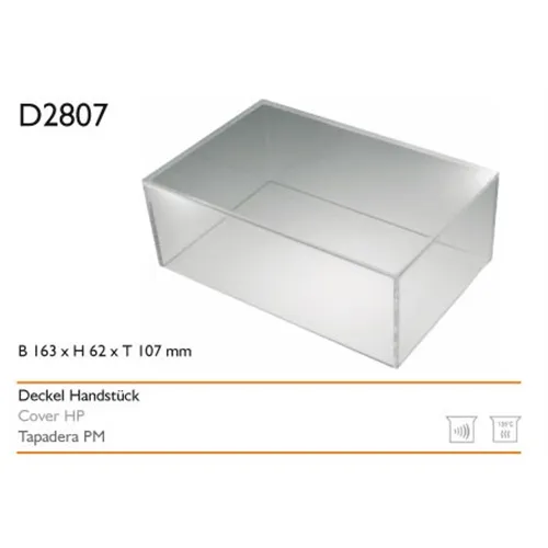 MEISINGER HP PLEXIGLAS DECKEL FÜR H-BOHRERSTÄNDER D-2807