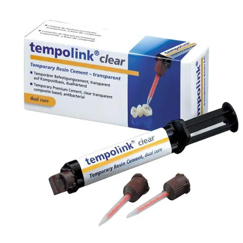 DETAX TEMPOLINK CLEAR AUTOMIX MINIMIX SPRITZE (5ml/ 8 Mixing Tips)