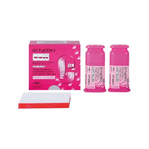 GC FUJICEM-2 SLIDE & LOCK REFILL PASTE PACK (2 Stück)
