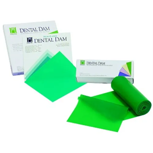 HYGENIC KOFFERDAM DUNKEL STARK 15,2 x 15,2cm (36 Stück)