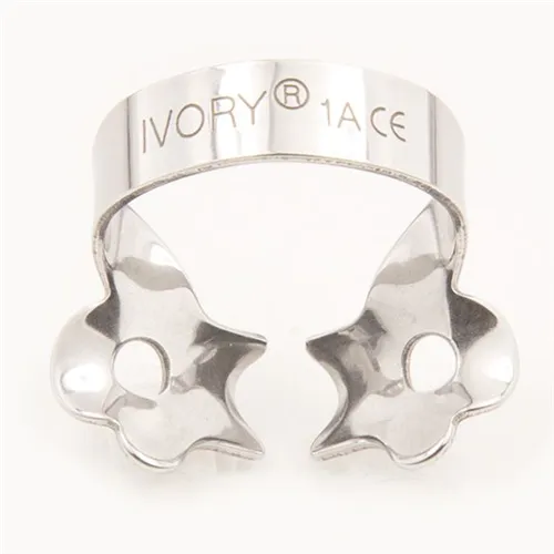 KULZER ELFENBEIN KOFFERDAM CLAMP PREMOLAAR MIT FLÜGELN NR.1A