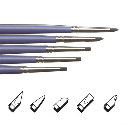 MICERIUM SILIKON BRUSH TIPS SMALL HART SORTIMENT 1-5 (5st)