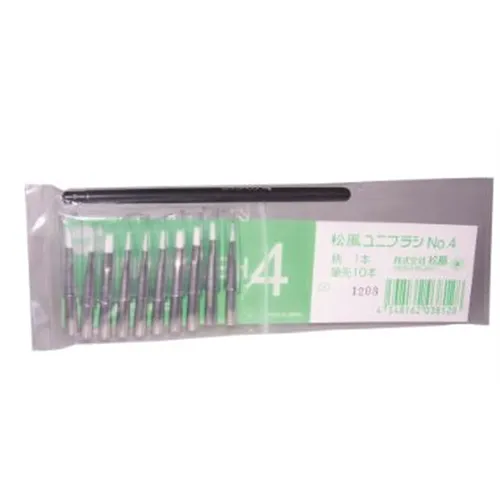 SHOFU UNI BRUSH NR.4 (1 Stiel/10 Pinselspitzen)