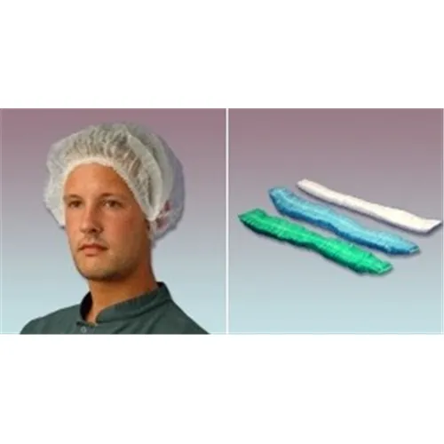 KLINION PROTECTION BOUFFANT CRIMP CAP BLAU (100 Stück)