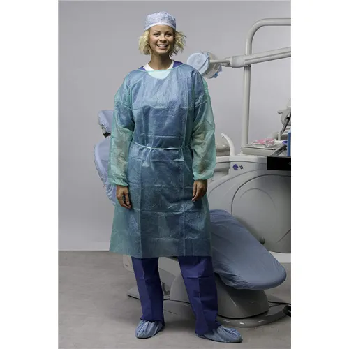 OMNIA OPERATIONSKITTEL MIT ELASTISCHEM STERIL (110cm) GRÜN (50 Stück) 22.D1004