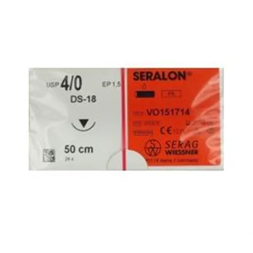 SERAG WIESSNER SERALON BLAU 4-0 DS18 75cm (24St)