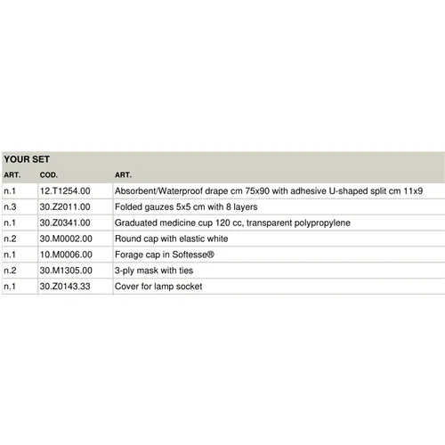 OMNIA IMPLANTOLOGIE-SET MZU NR.12.E4357.00