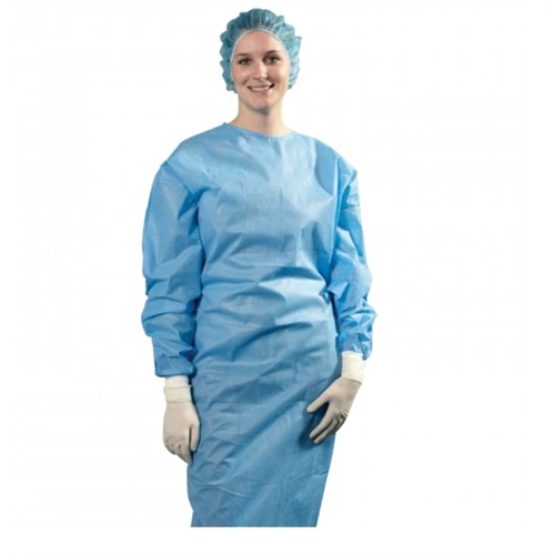 HYGITECH OP-MANTEL 115cm BLAU GROSS STERIL (20Stk)