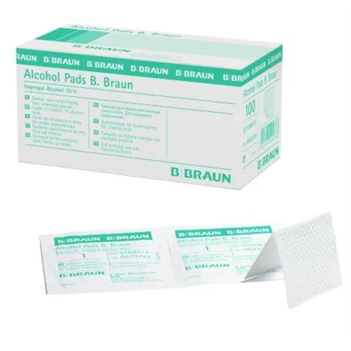 B. BRAUN ALKOHOL PADS SKIN CLEANSING (100 Stück)