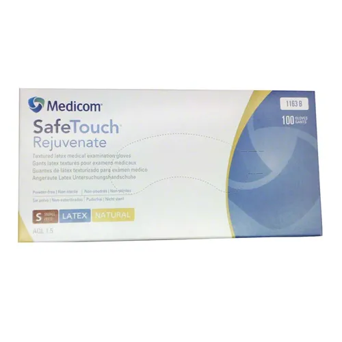MEDICOM SAFETOUCH LATEXHANDSCHUHE PUDERFREI KLEIN (100 Stück)