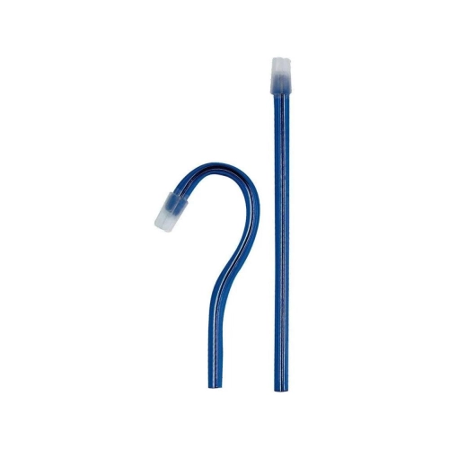 ASA SPEICHELSAUGER MIT DRAHT BLAU (100 Stück)