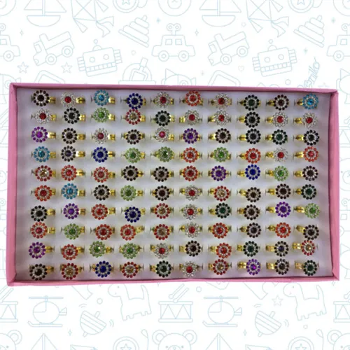 DENLO VERSTELLBARE FINGERRINGE (100st)