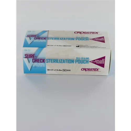 CROSSTEX SURE CHECK STERILISATIONSBEUTEL 6x 10cm (200 Stück)