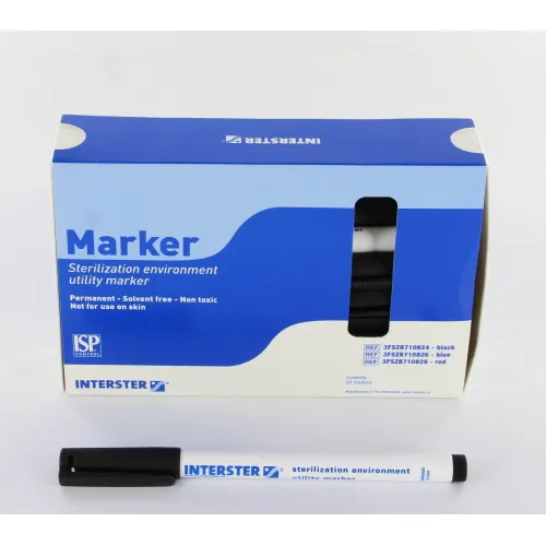INTERSTER PERMANENT MARKER SCHWARZ 1 Stück