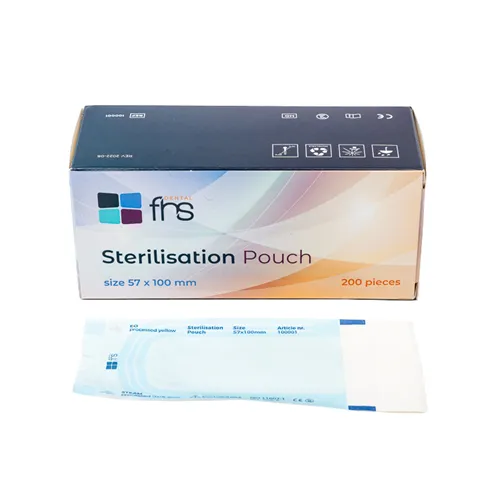 FHS STERILISATIONSBEUTEL 5,7x10cm (200 Stück)