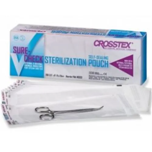 CROSSTEX SURE CHECK STERILISATIONSBEUTEL 13x 17cm (200 Stück)