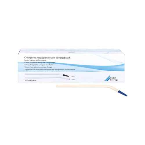 DÜRR CHIRURGISCHE ABSAUGKANÜLE 2,5mm (20 Stück)