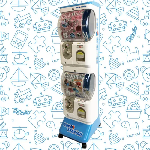 DENLO TOYSTATION BLUE/WITE COMPLETE V-7