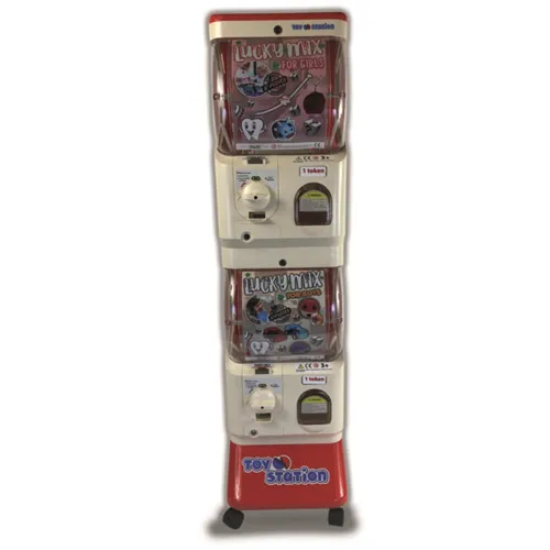 DENLO TOYSTATION RED/WHITE COMPLETE V-4