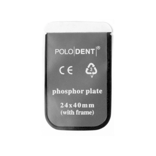 POLODENT PHOSPHOR SCHUTZHÜLLEN MIT RAHMEN GRÖSSE 1 (24x40mm/300Stk) 864110