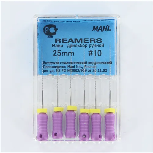 MANI REAMERS NR. 10 VIOLETT 25mm (6 Stück)