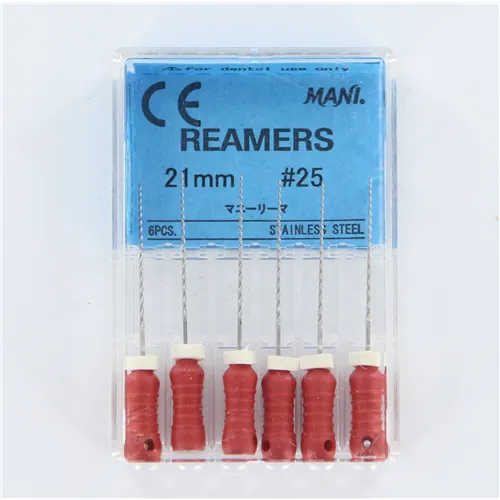 MANI REAMERS ROT 21mm  NR. 25  (6 Stück)