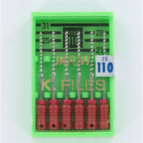 MANI K-FEILEN 28mm NR.110 ROT (6Stk)