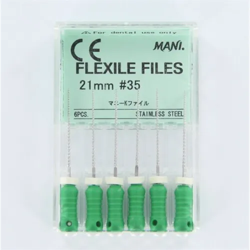 MANI FLEXILE FEILE 21mm NR.35 GRÜN (6st)